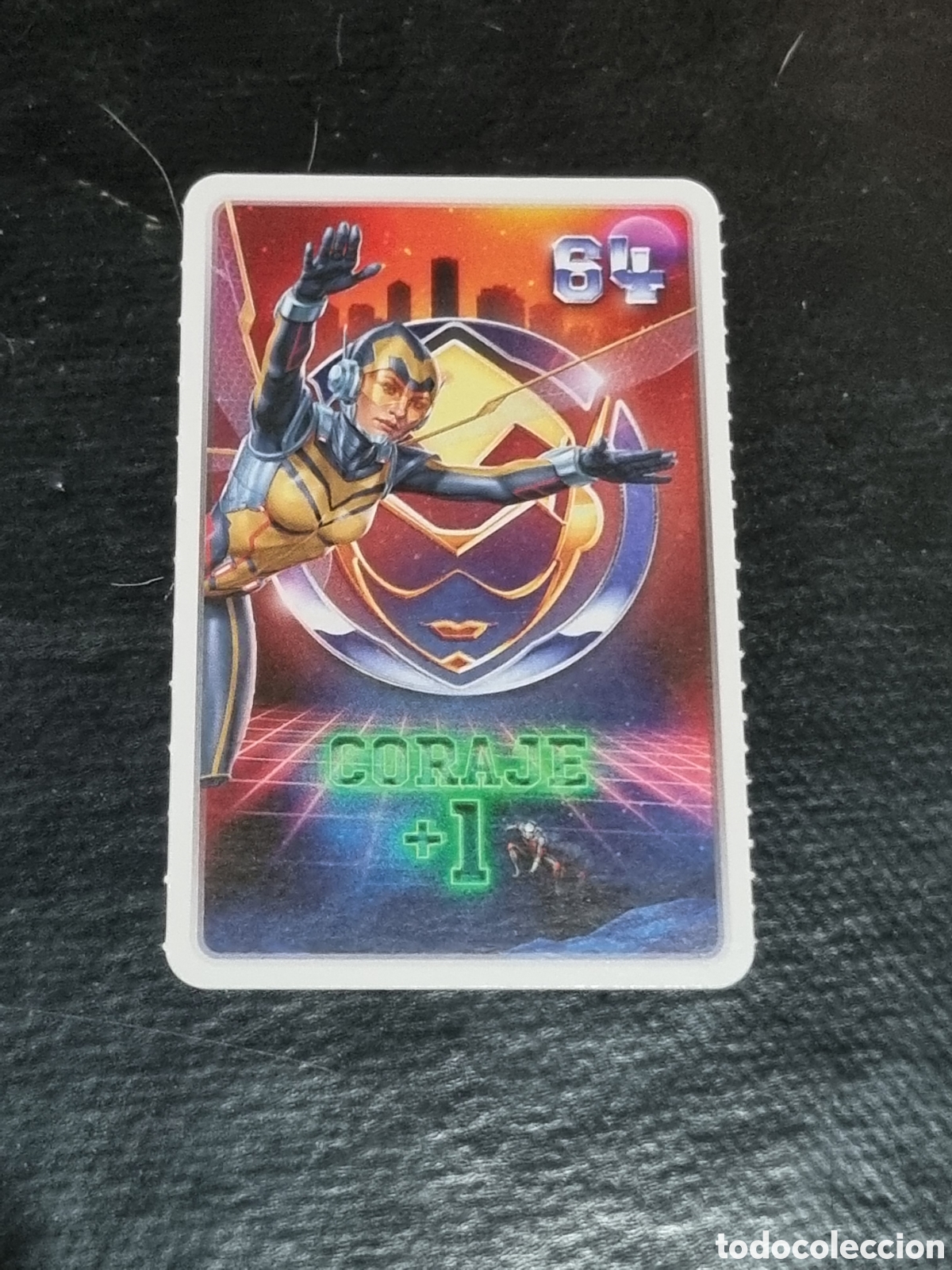 Trading cards: 64 - CORAJE + 1 - CARREFOUR DESCUBRE TU PODER - Foto 1