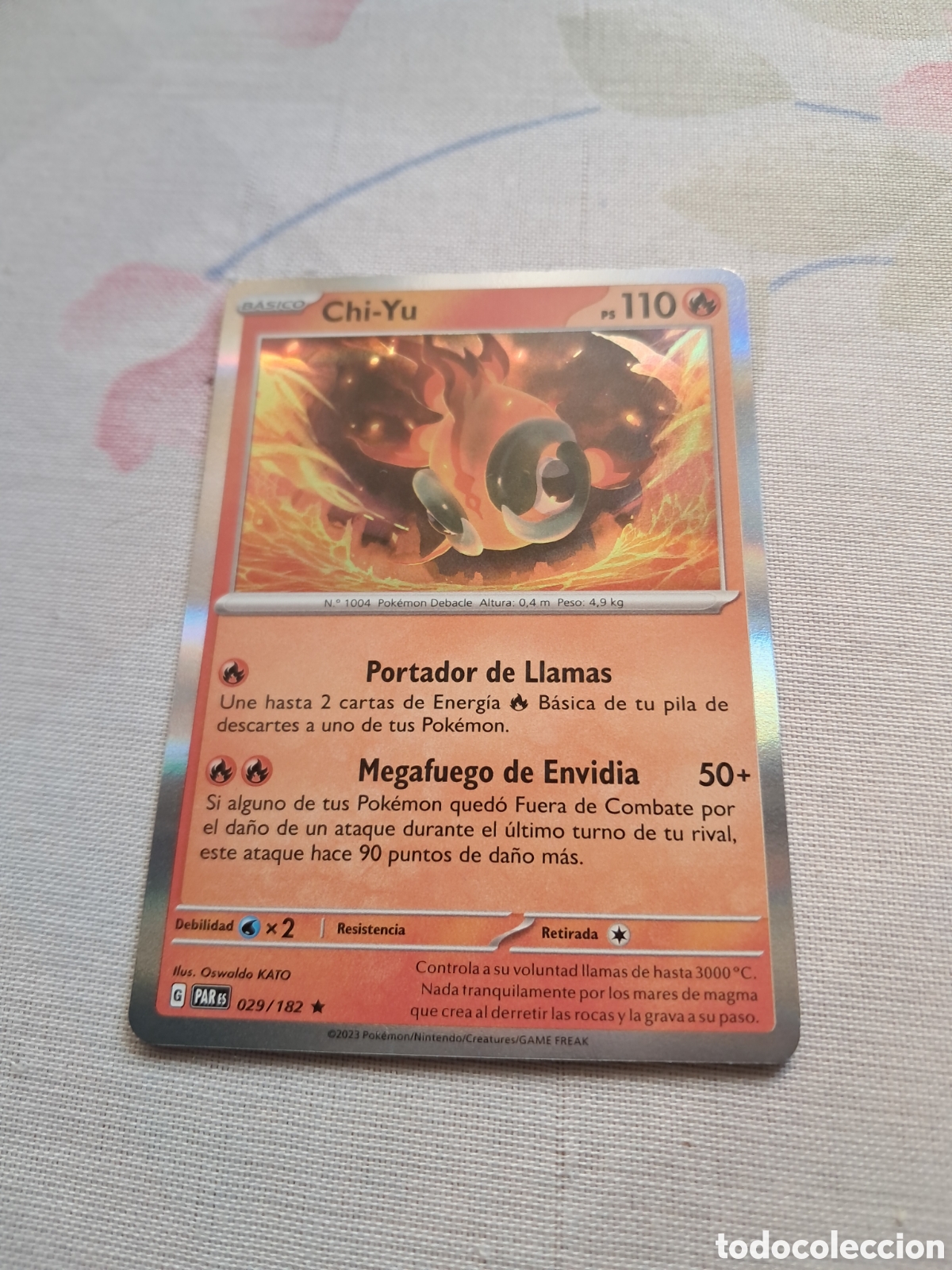 Trading cards: CARTA POKEMON CHI-YU - Foto 1