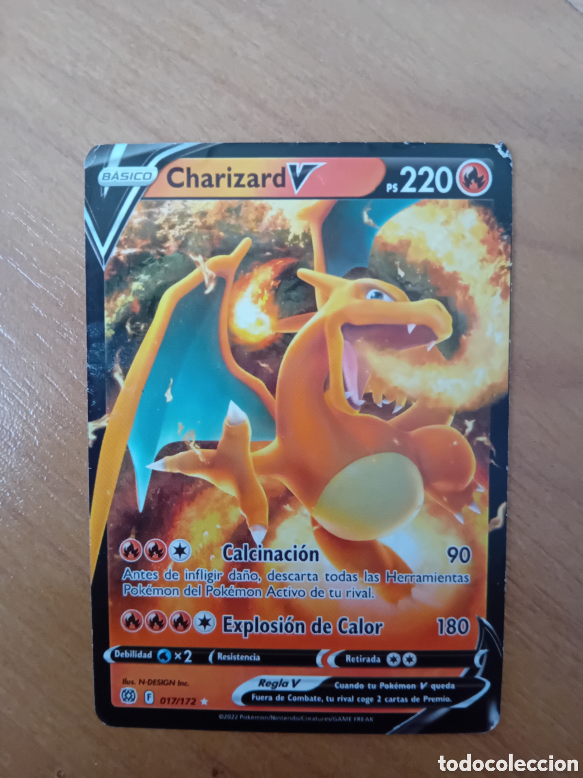 pokemon charizard v 017/172 - Buy Antique trading cards on todocoleccion