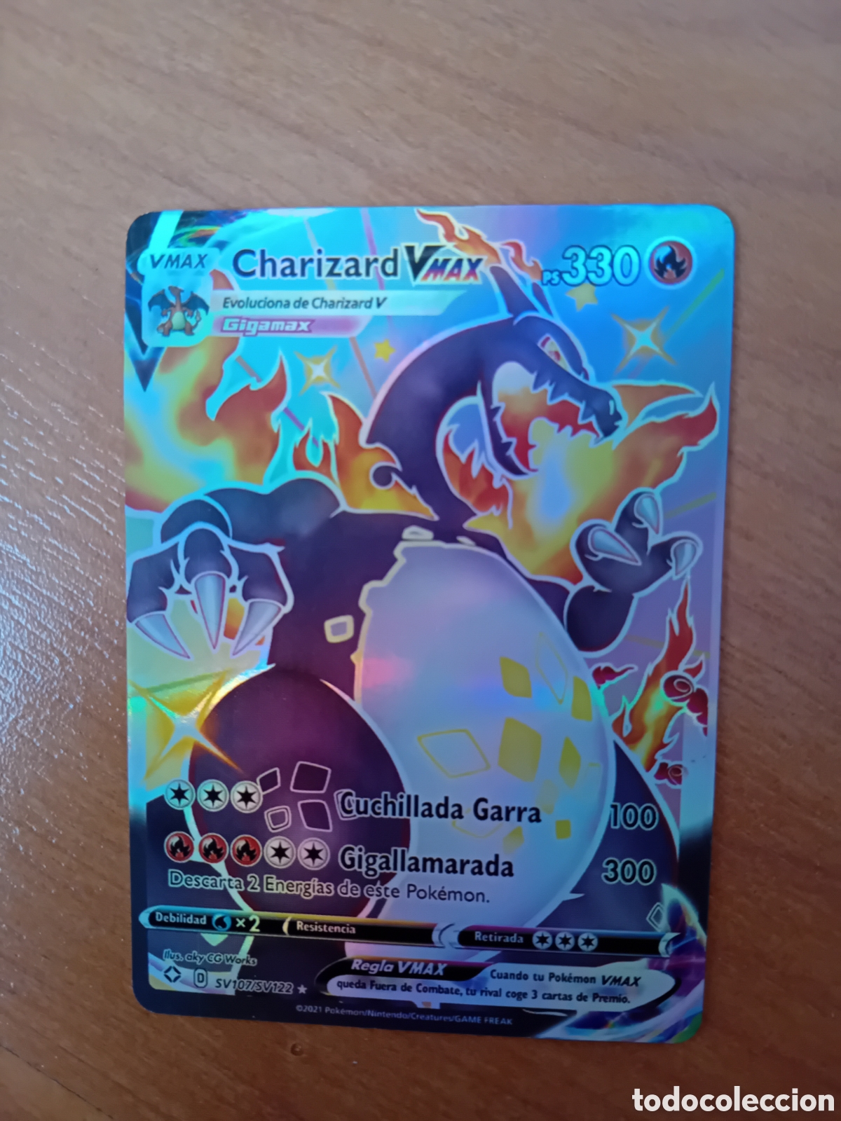 Trading cards: POKEMON CHARIZARD VMAX - Foto 1