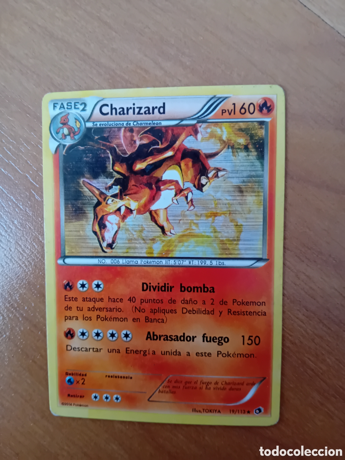 Trading cards: POKEMON CHARIZARD 19/113 - Foto 1