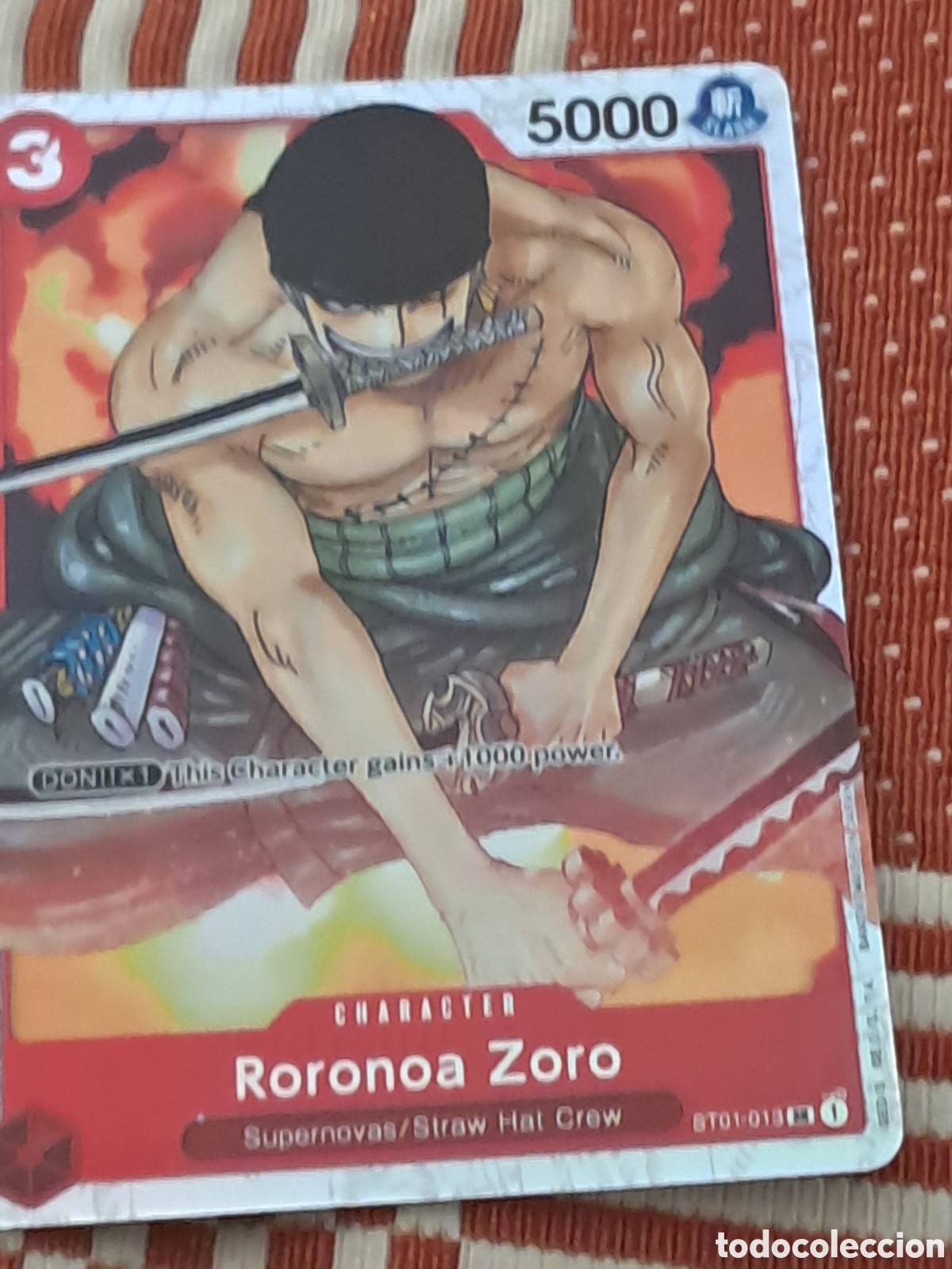 Trading cards: ONE PIECE RORONOA ZORO