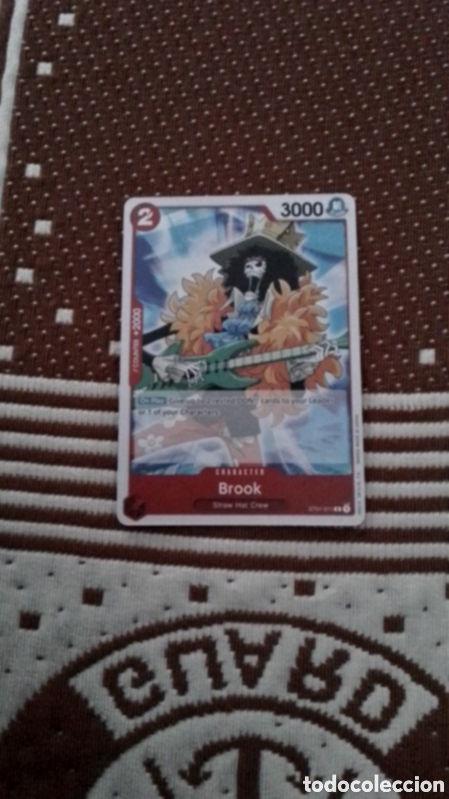 Trading cards: CARTA ONE PIECE BROOK