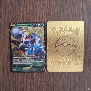 crabominable v pokemon card value (248/264) PokeChalet your opponent takes 2 Prize cards pokemon - crabominable v 220ps