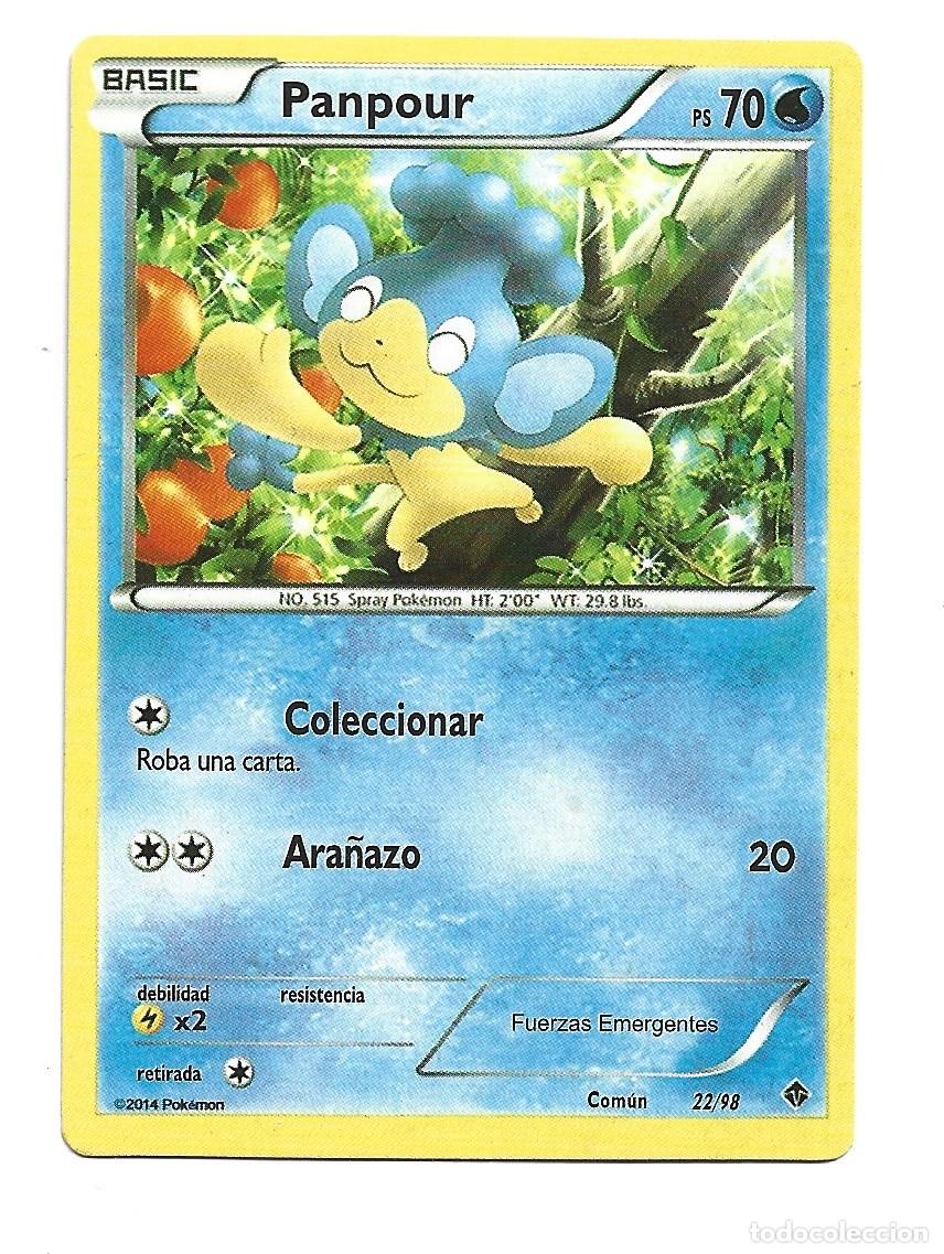 Trading cards: CROMO DE PANINI DE POKEMON N&ordm; 515 PS 70 A&Ntilde;O 2014 TITULO BASIC PANPOUR - Foto 1
