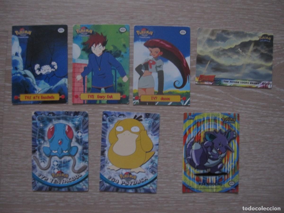 Trading cards: 7 TRADING CARDS POKEMON - Foto 1