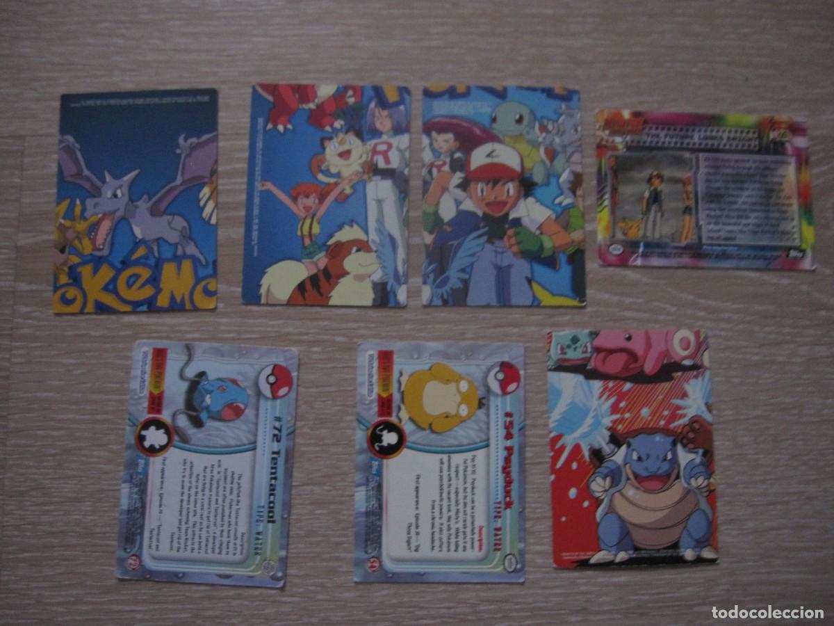 Trading cards: 7 TRADING CARDS POKEMON - Foto 2