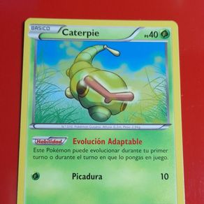 ficha pokemon - caterpie - en ingles. - Buy Antique trading cards on todocoleccion ficha pokemon - caterpie - en ingles. - Buy Antique trading cards on todocoleccion