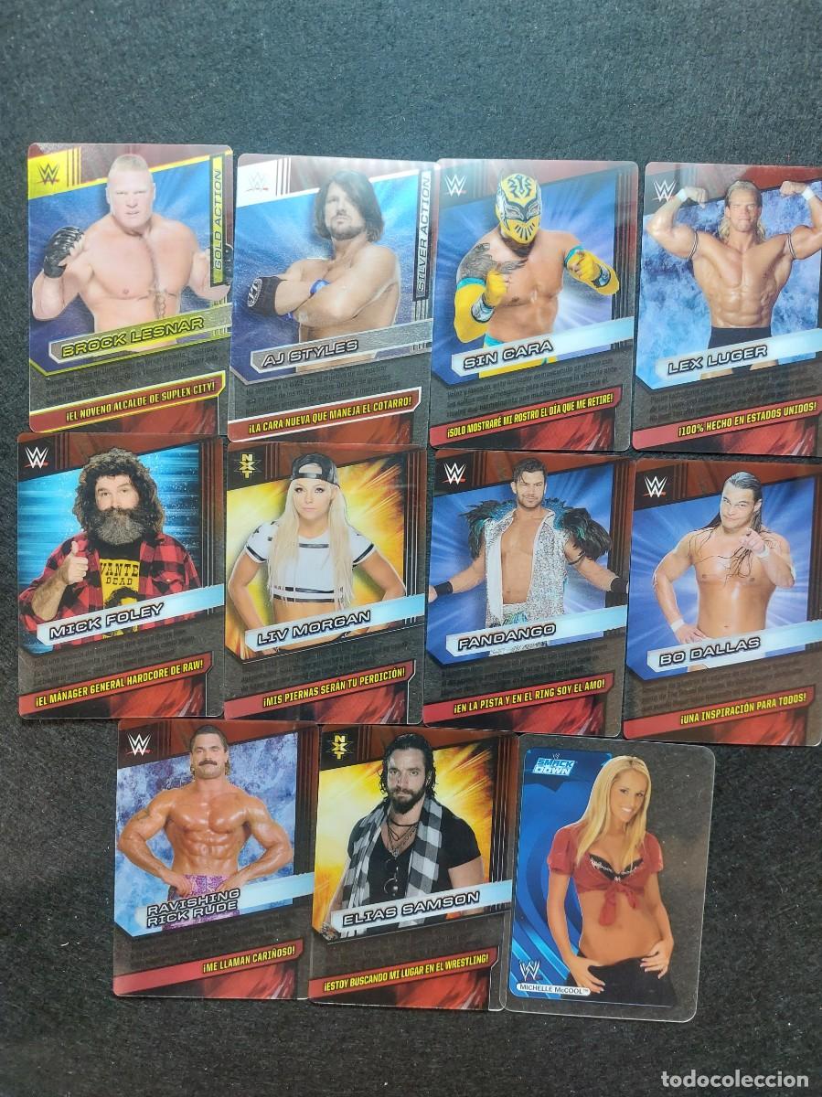 Trading cards: CARTAS WWE - 11 UNIDADES - - Foto 1