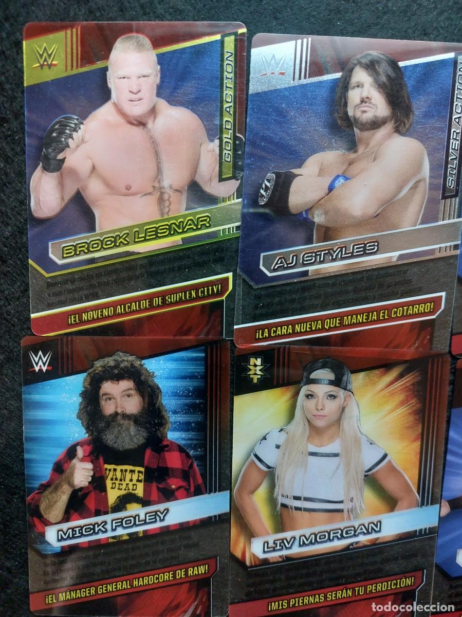 Trading cards: CARTAS WWE - 11 UNIDADES - - Foto 2