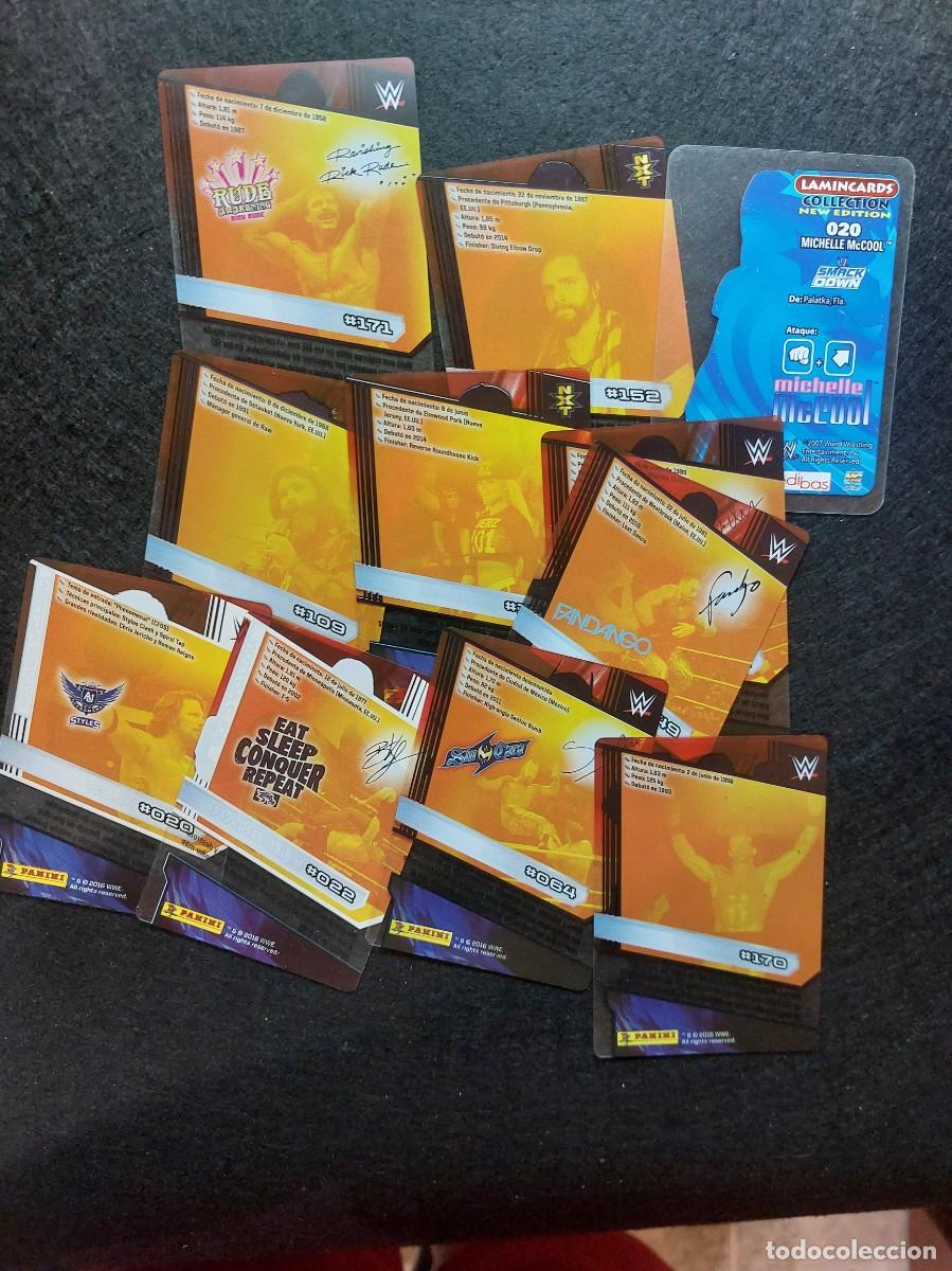 Trading cards: CARTAS WWE - 11 UNIDADES - - Foto 5