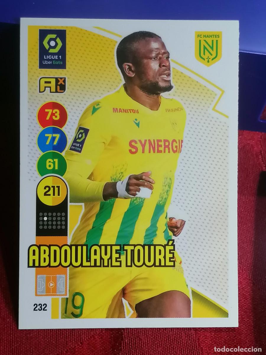 Trading Cards: 232 ABDOULAYE TOUR&Eacute; FC NANTES ADRENALYN FRANCIA CARD FOOT 2021 2022 21 22