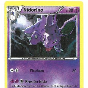 2016 nidorino pokemon card value 2016 Pokemon Card XY Evolutions Nidorino 44/108