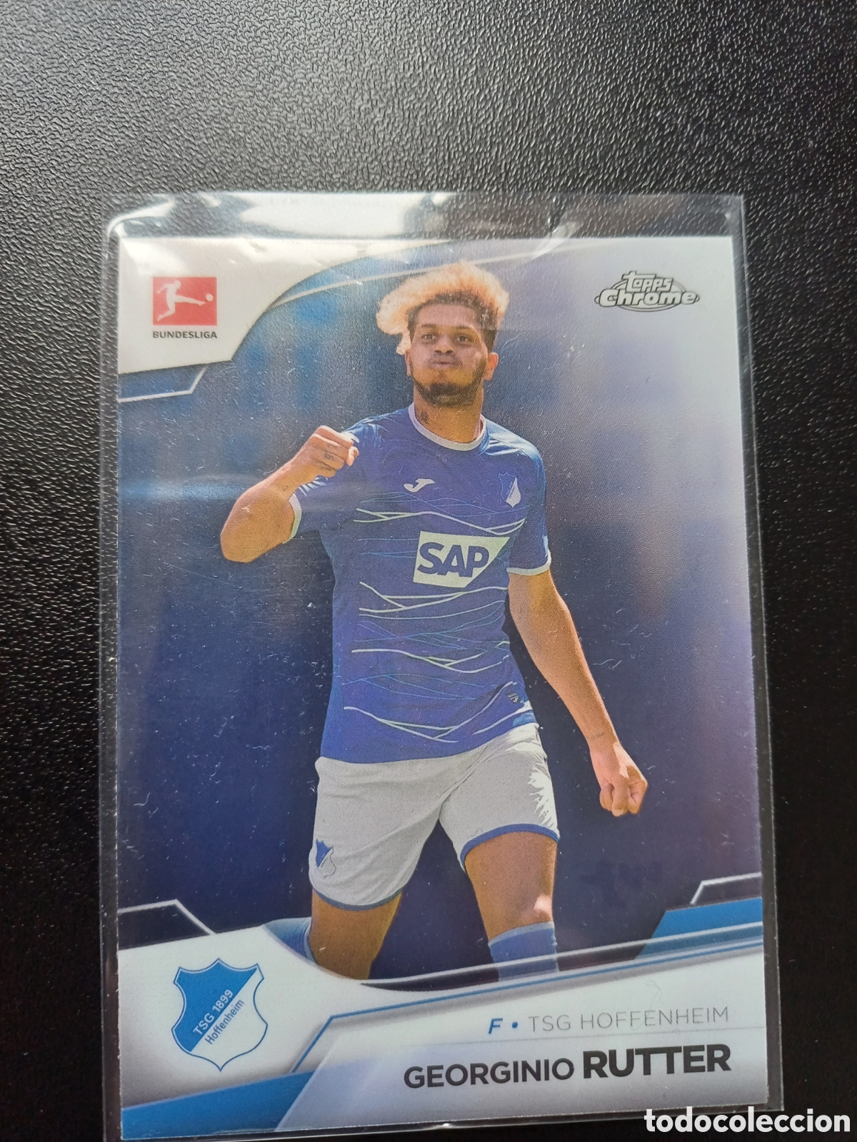 Figurine Collezionabili: #47 GEORGINIO RUTTER TSG HOFFENHEIM TOPPS CHROME BUNDESLIGA 2023