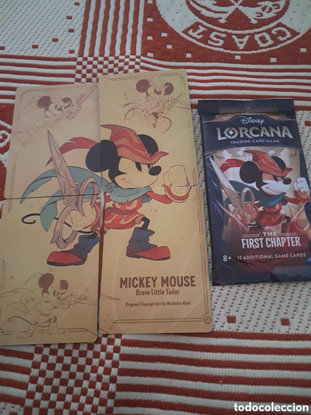 Trading cards: LORCANA FIRST CHAPTER MICKEY MOUSE