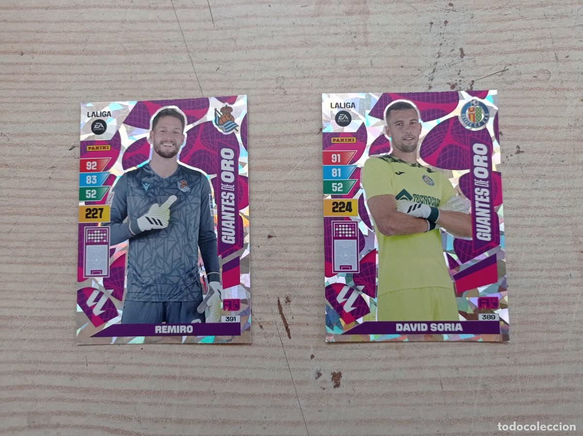 Cartas Colecion&aacute;veis: 2 Trading Card Adrenalyn Guantes De Oro 2023-24