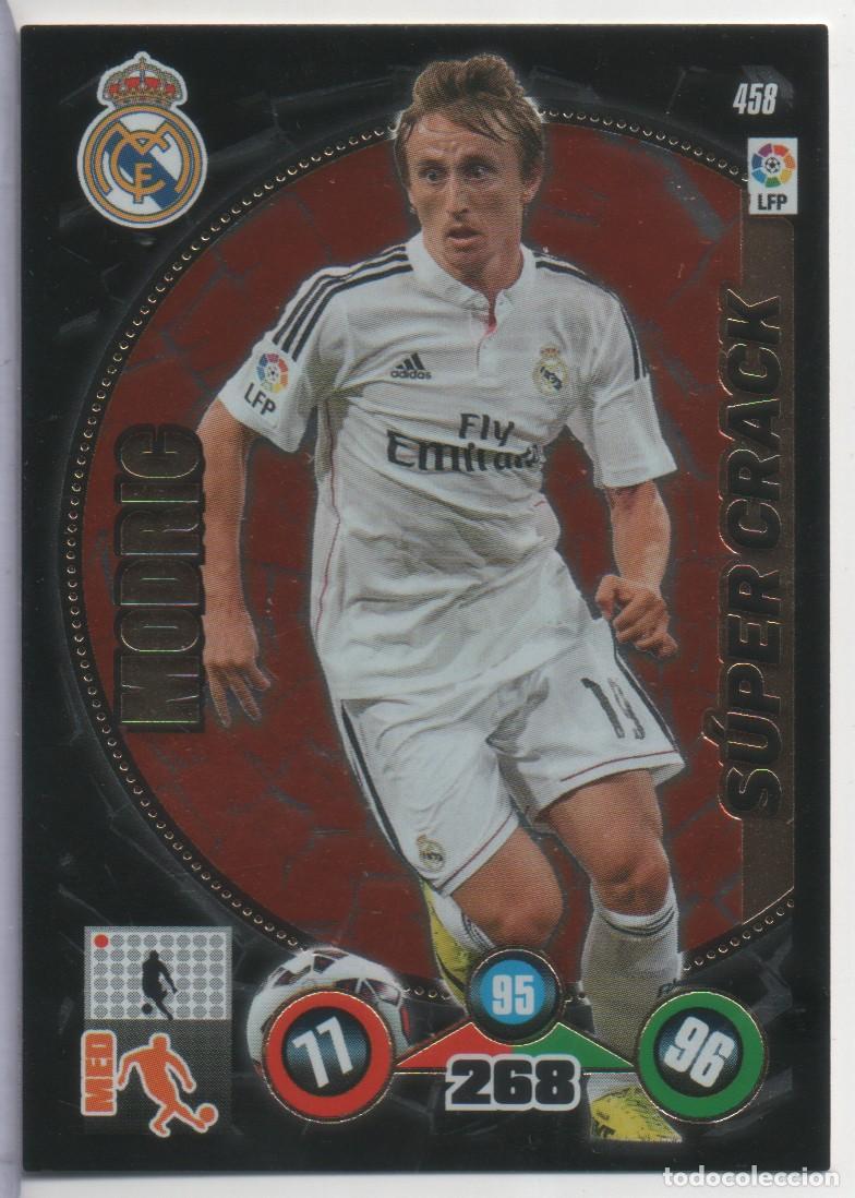 Trading Cards: Modric (Real Madrid) S&uacute;per Crack Adrenalyn de La Liga 2014-15 Panini