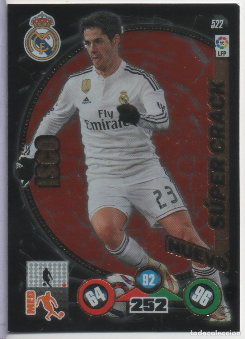 Trading Cards: Isco (Real Madrid) Nuevo S&uacute;per Crack Adrenalyn de La Liga 2014-15 Panini