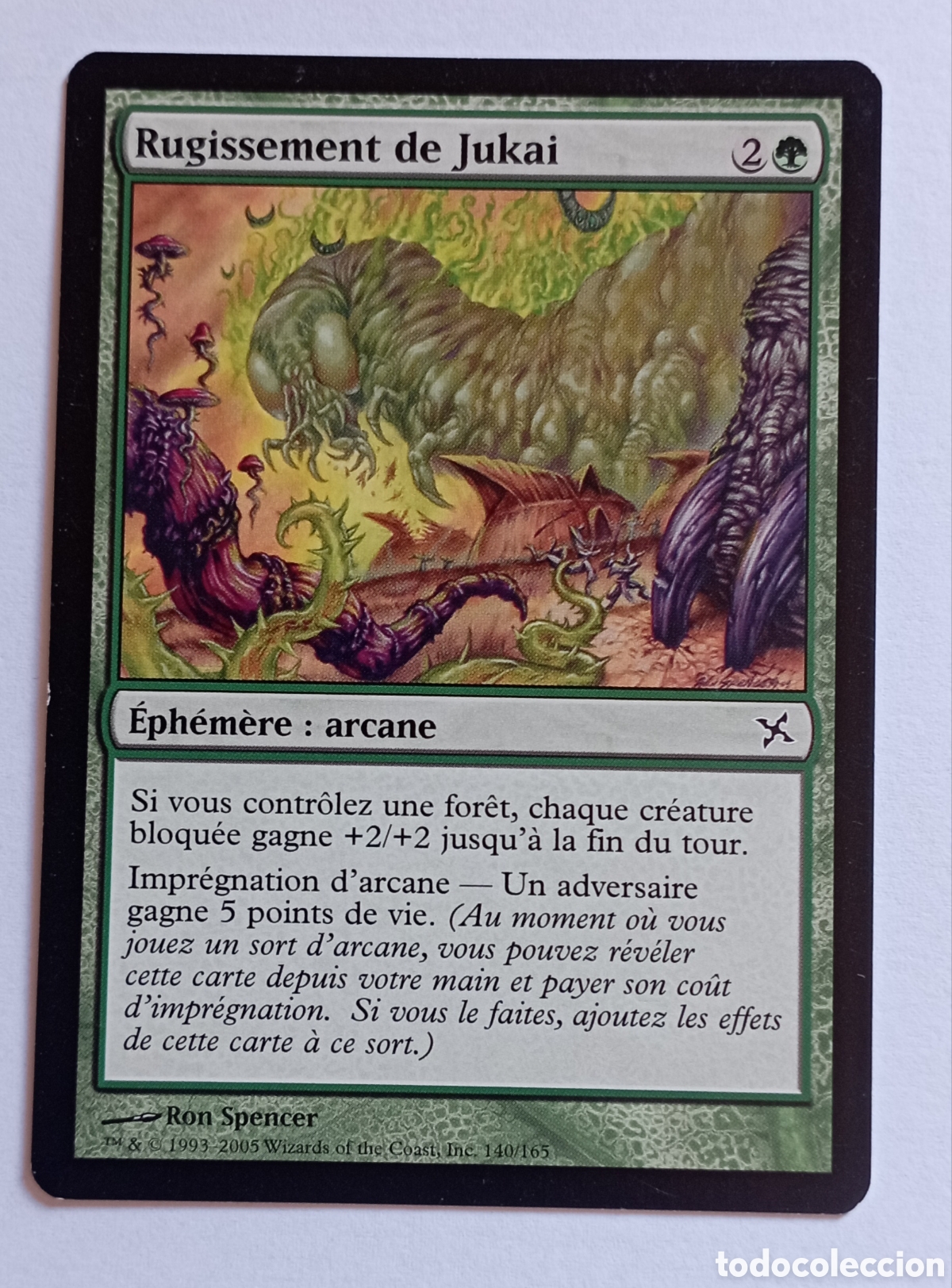 Trading Cards: Carta Magic Rugissement de Jukai, (franc&eacute;s)1993-2005