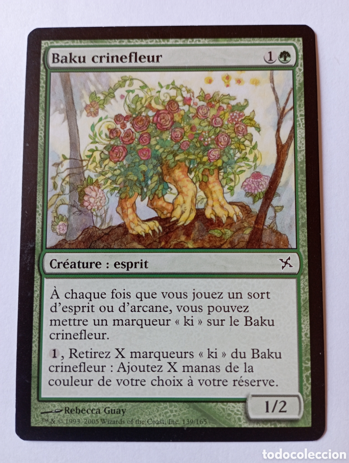 Trading Cards: Carta Magic Baku crinefleur (franc&eacute;s) 1993-2005