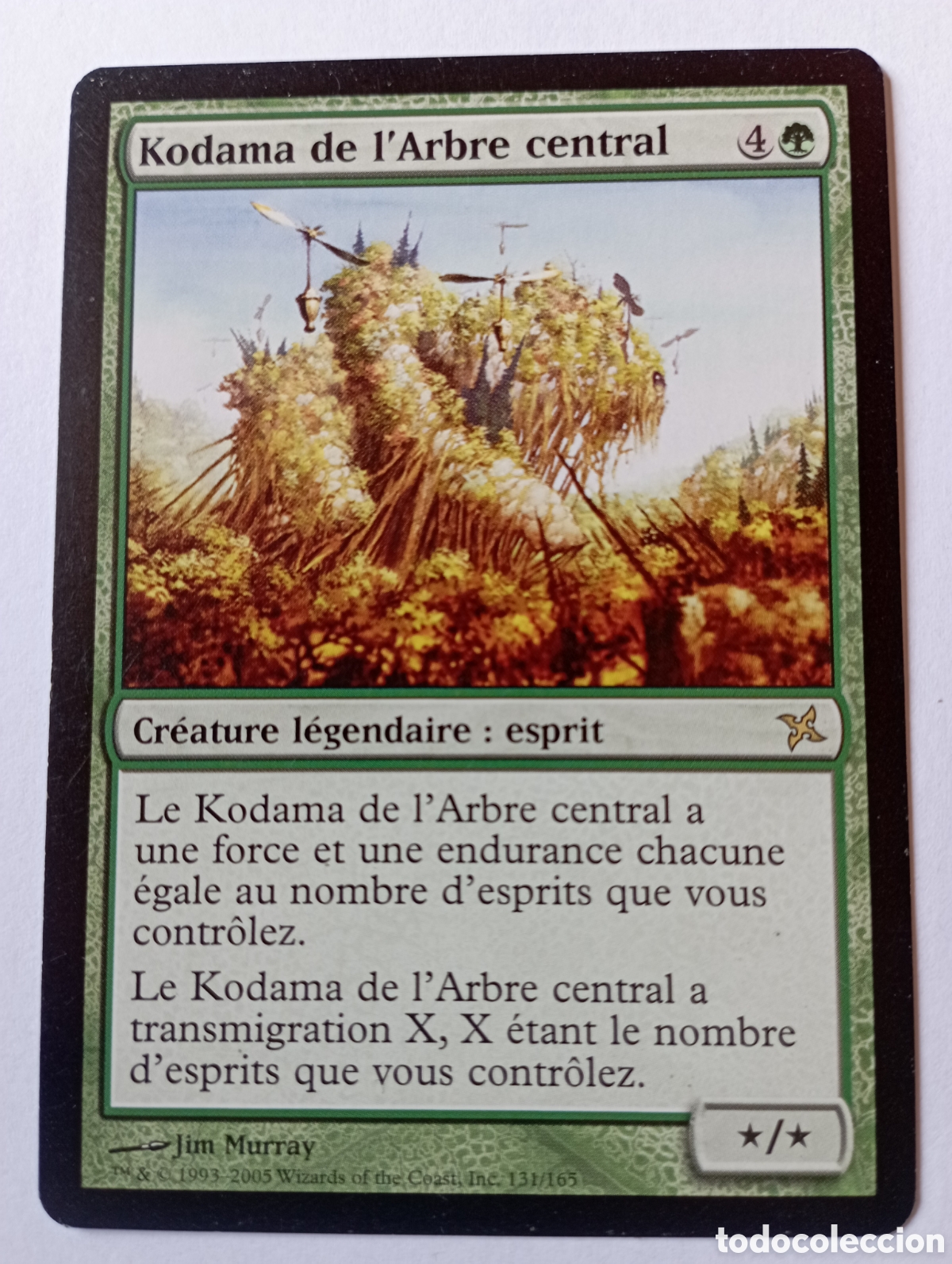 Trading Cards: Carta Magic Kodama de l'Arbre central (franc&eacute;s) 1993-2005