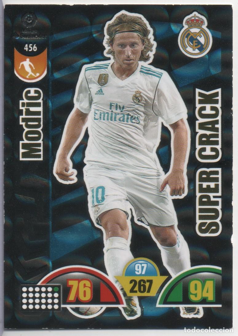 Trading Cards: Modric (Real Madrid) Super Crack Adrenalyn Liga 2017-18 Panini