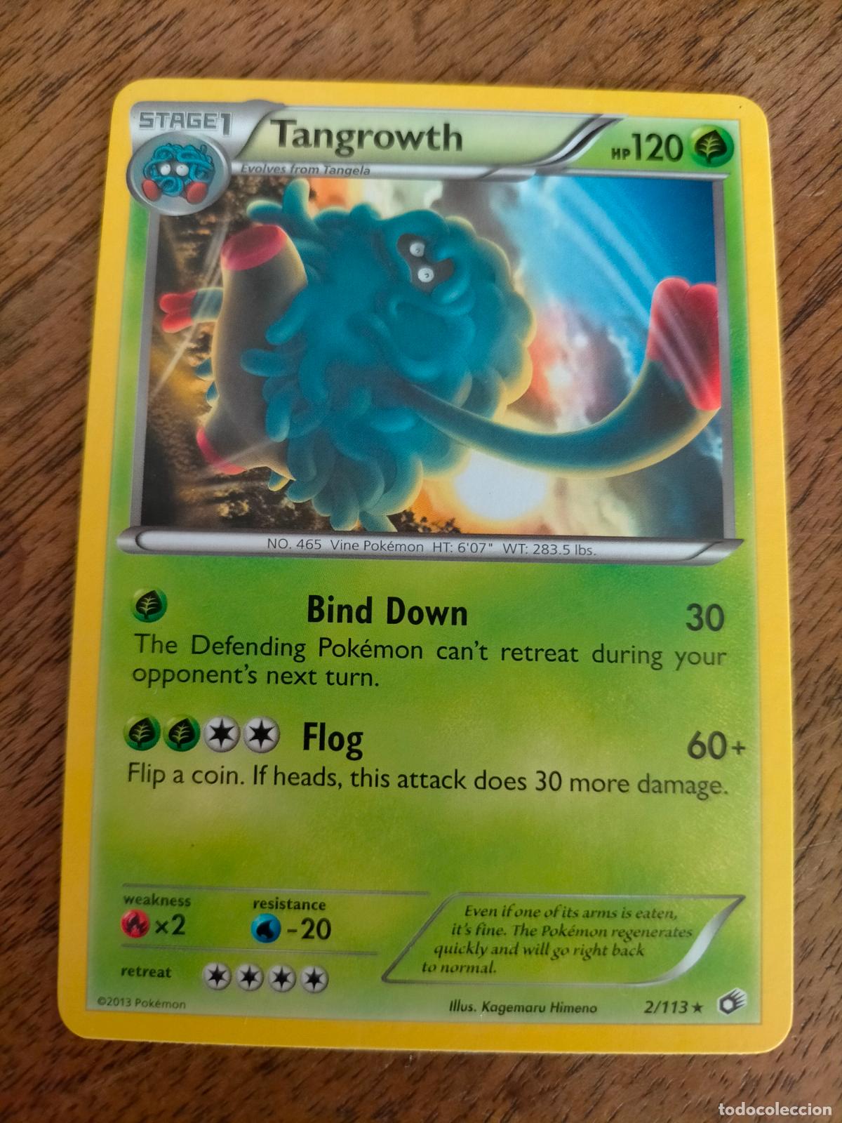 tangrowth pokemon card value Pokemon Diamond & Pearl Great Encounters Rare Tangrowth #10 main image 0