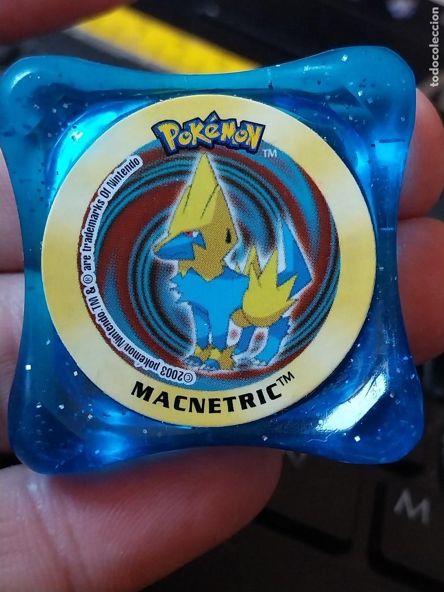 Trading cards: POKEMON NINTENDO 2003 WAPS MACNETRIC AZUL - Foto 1