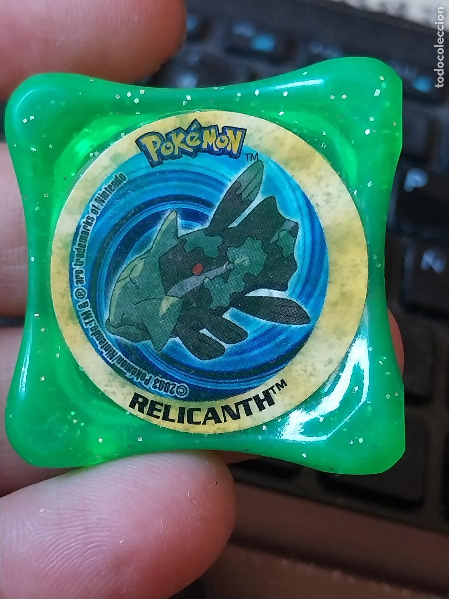 Trading cards: POKEMON NINTENDO 2003 WAPS RELICANTH VERDE - Foto 1