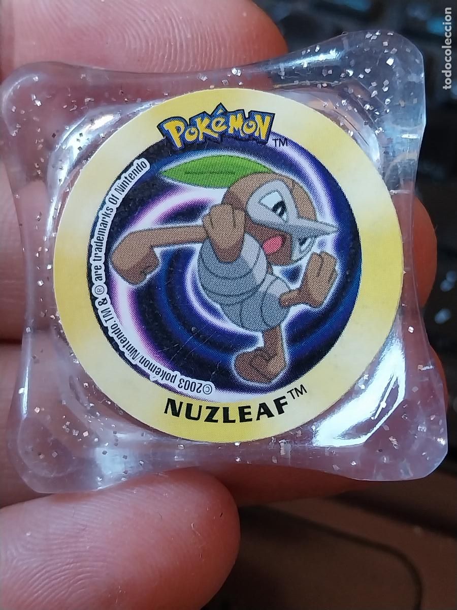 Trading cards: POKEMON NINTENDO 2003 WAPS NUZLEAF TRANSPARENTE - Foto 1
