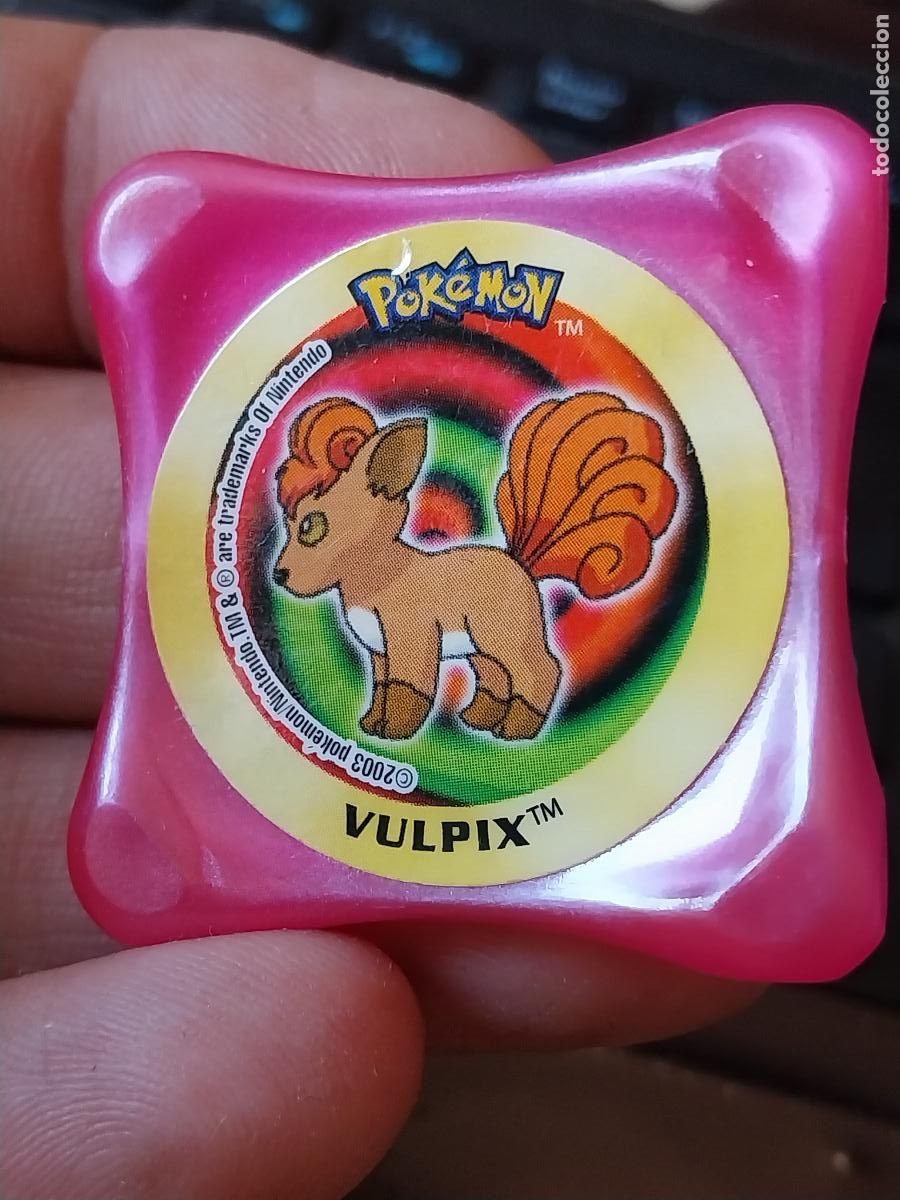 Trading cards: POKEMON NINTENDO 2003 WAPS VULPIX ROSA - Foto 1