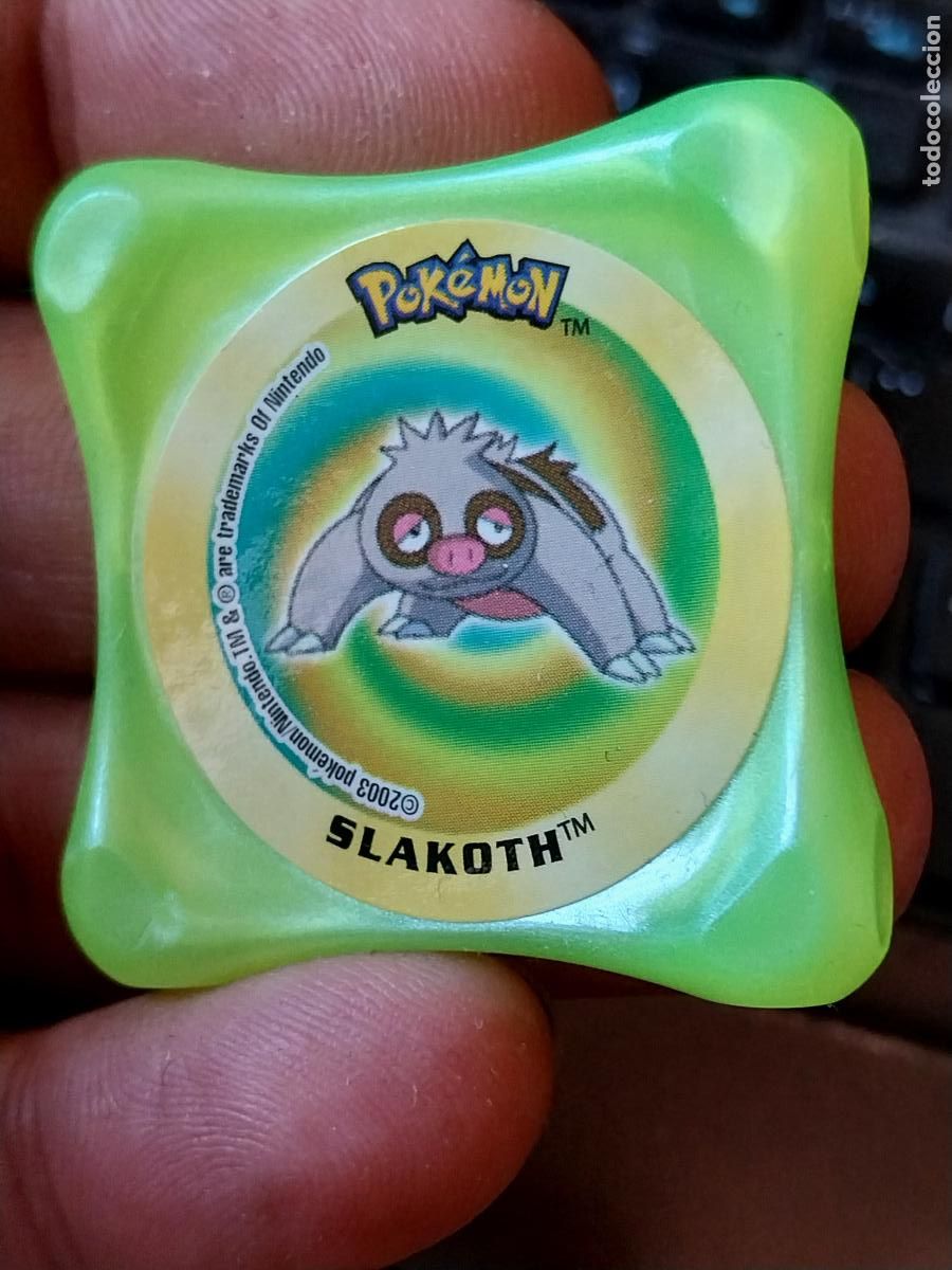 Trading cards: POKEMON NINTENDO 2003 WAPS SLAKOTH AMARILLO - Foto 1