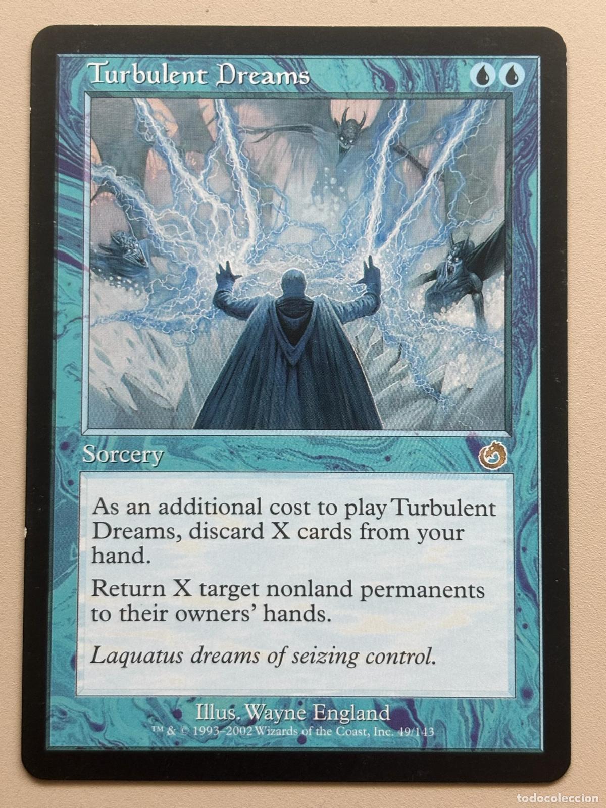 Trading cards: MAGIC THE GATHERING - TURBULENT DREAMS ( TORMENT ) - Foto 1