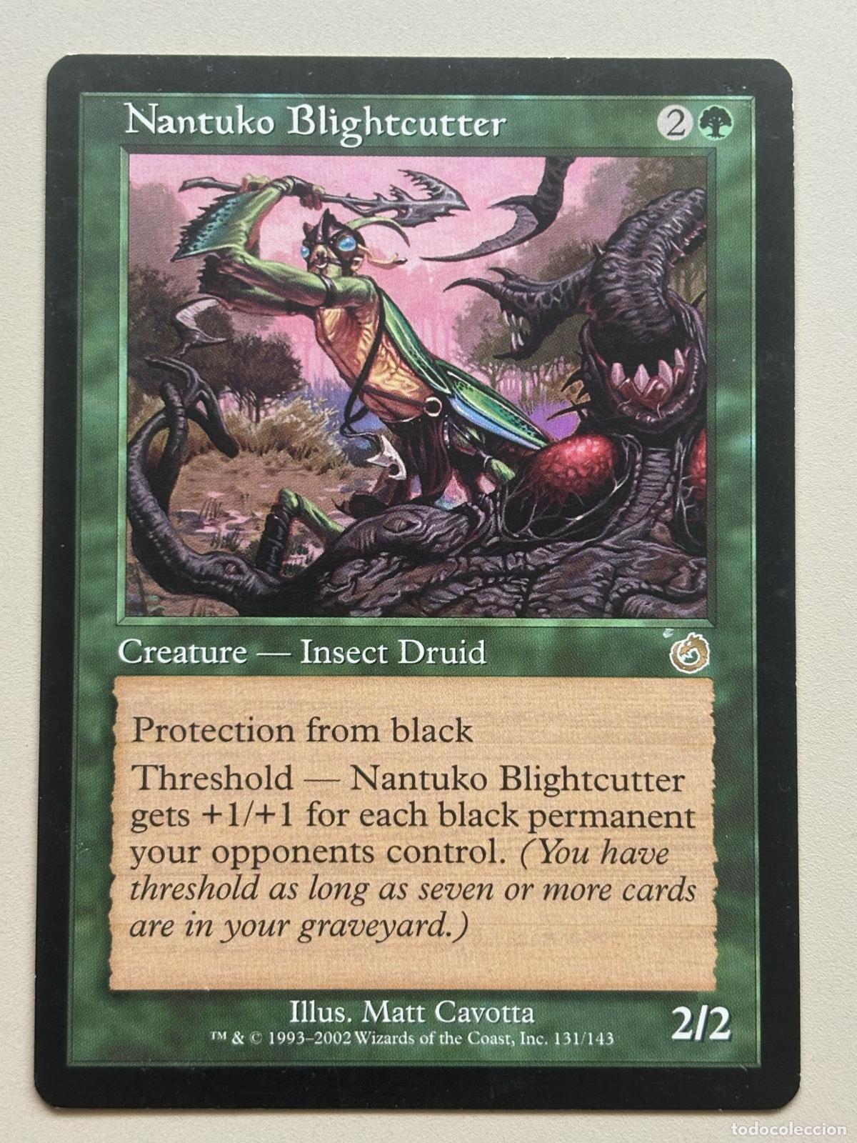 Trading cards: MAGIC THE GATHERING - NANTUKO BLIGHTCUTTER ( TORMENT ) - Foto 1