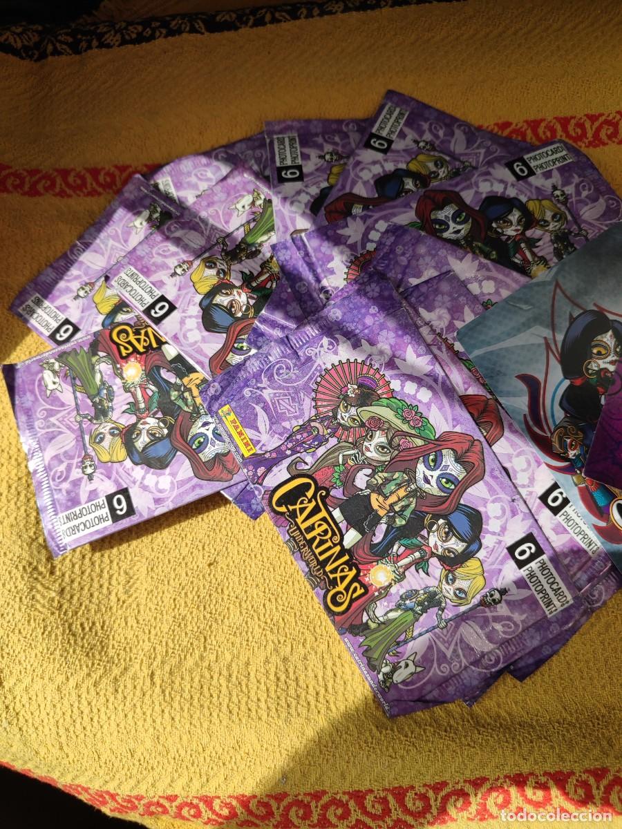 Sammelkarten: Lote 11 sobres photocards sin abrir de catrinas underworld de panini + 6 photocards sin sobre de reg