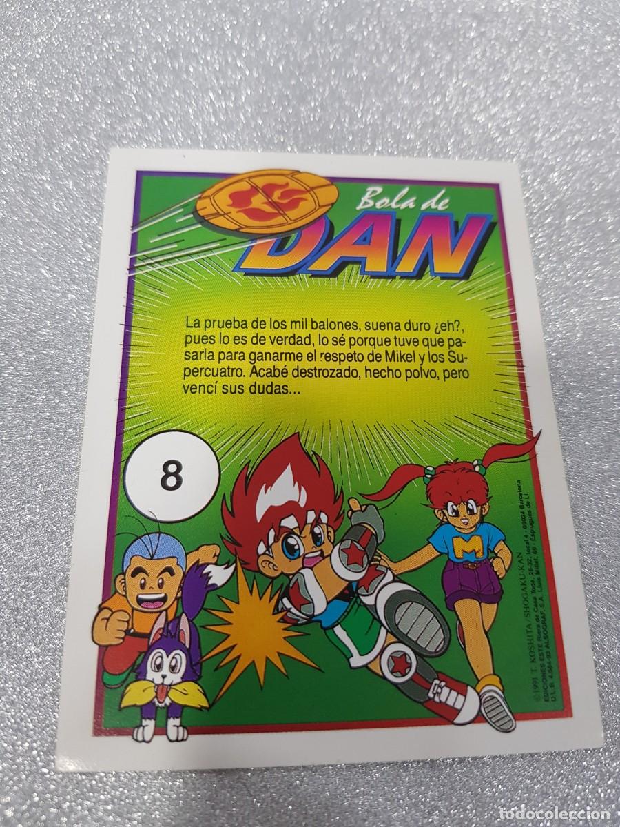 Trading cards: Carta Bola de Dan Ediciones Este 1991 N&ordm; 8 - Foto 2
