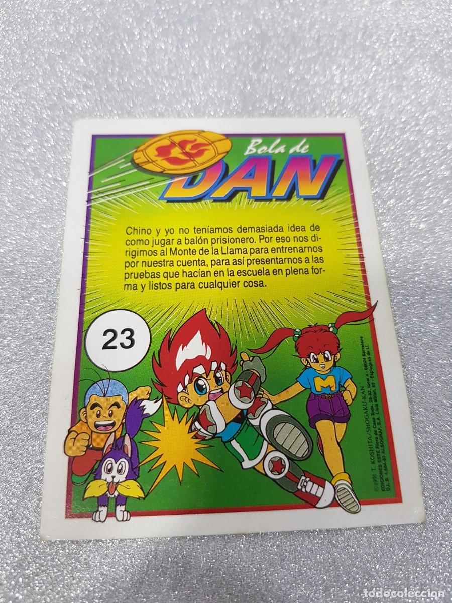 Trading cards: Carta Bola de Dan Ediciones Este 1991 N&ordm; 23 - Foto 2