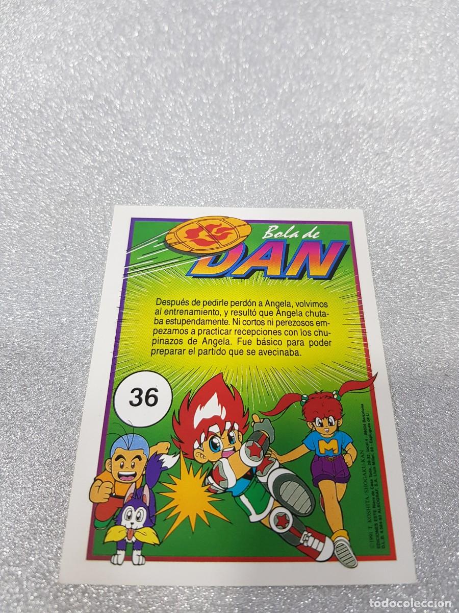 Trading cards: Carta Bola de Dan Ediciones Este 1991 N&ordm; 36 - Foto 2
