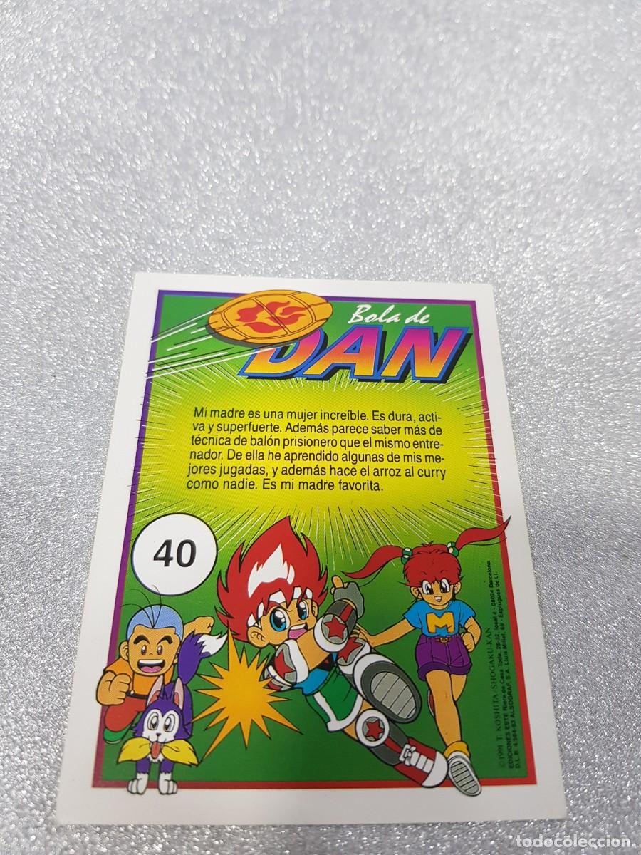 Trading cards: Carta Bola de Dan Ediciones Este 1991 N&ordm; 40 - Foto 2