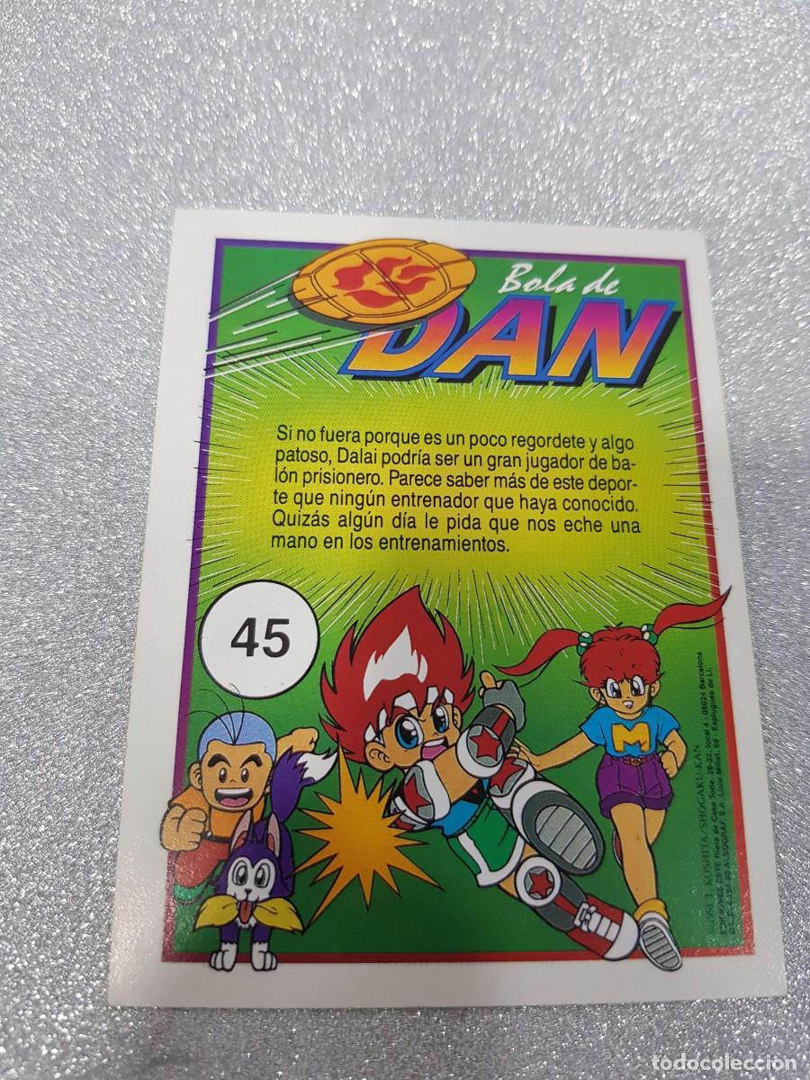 Trading cards: Carta Bola de Dan Ediciones Este 1991 N&ordm; 45 - Foto 2