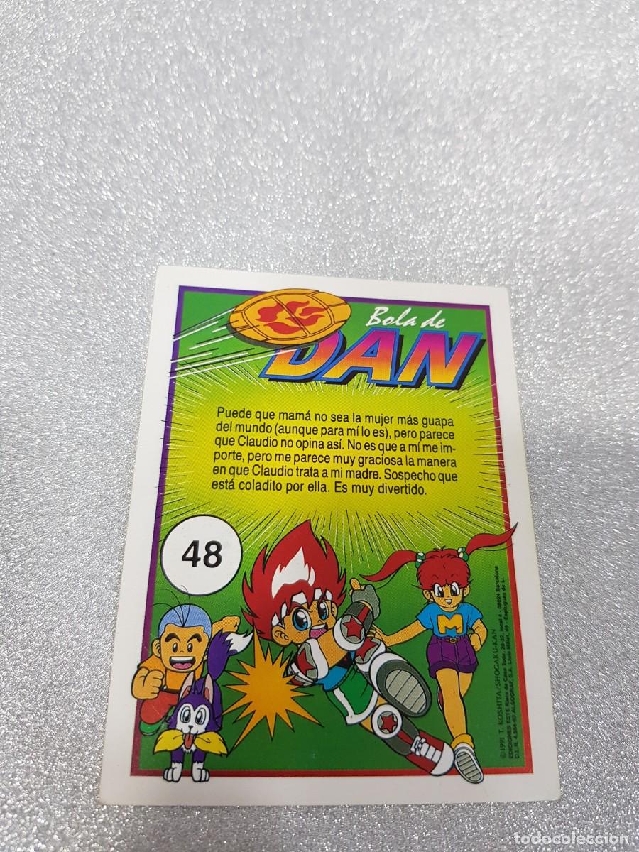 Trading cards: Carta Bola de Dan Ediciones Este 1991 N&ordm; 48 - Foto 2