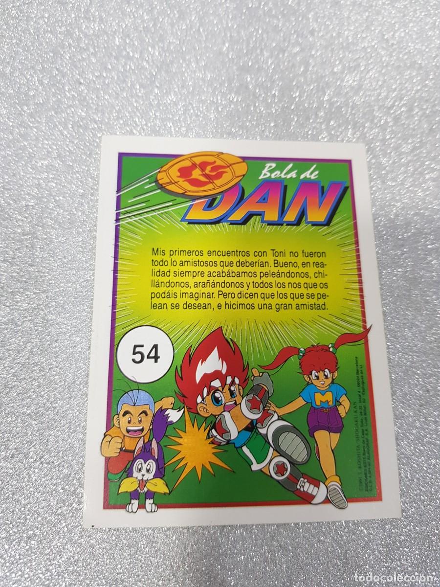 Trading cards: Carta Bola de Dan Ediciones Este 1991 N&ordm; 54 - Foto 2