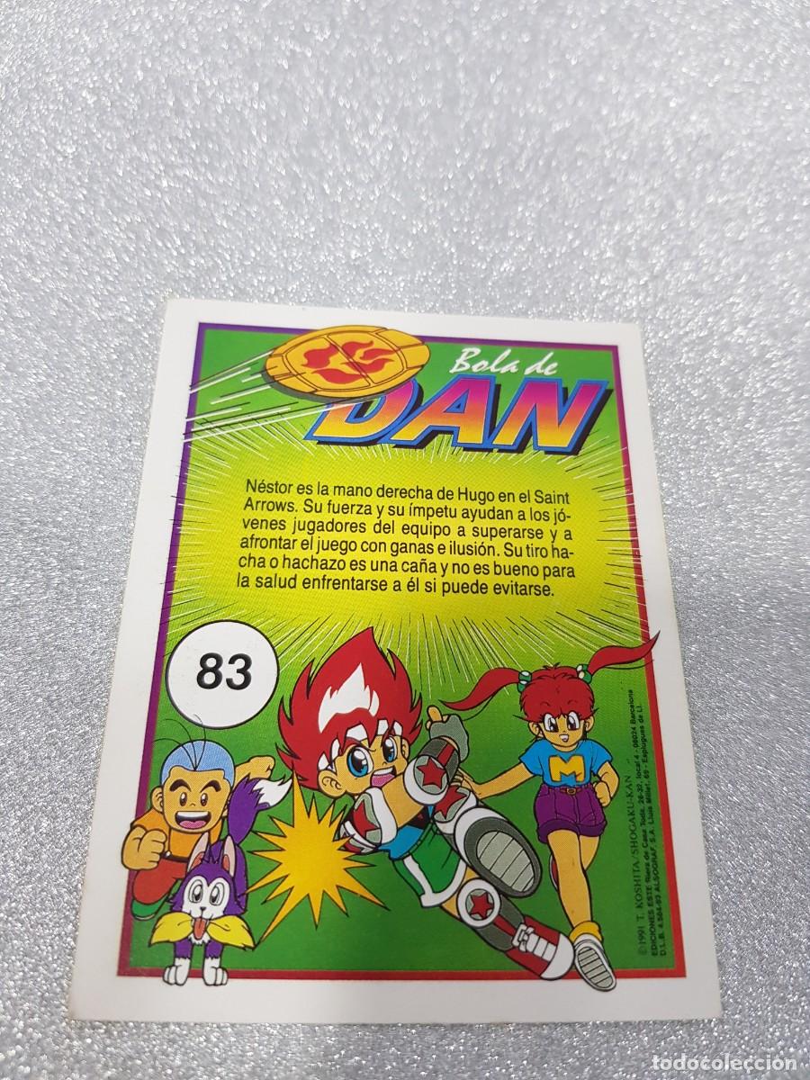 Trading cards: Carta Bola de Dan Ediciones Este 1991 N&ordm; 83 - Foto 2