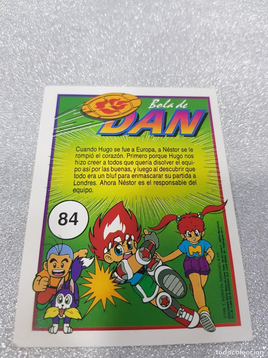 Trading cards: Carta Bola de Dan Ediciones Este 1991 N&ordm; 84 - Foto 2