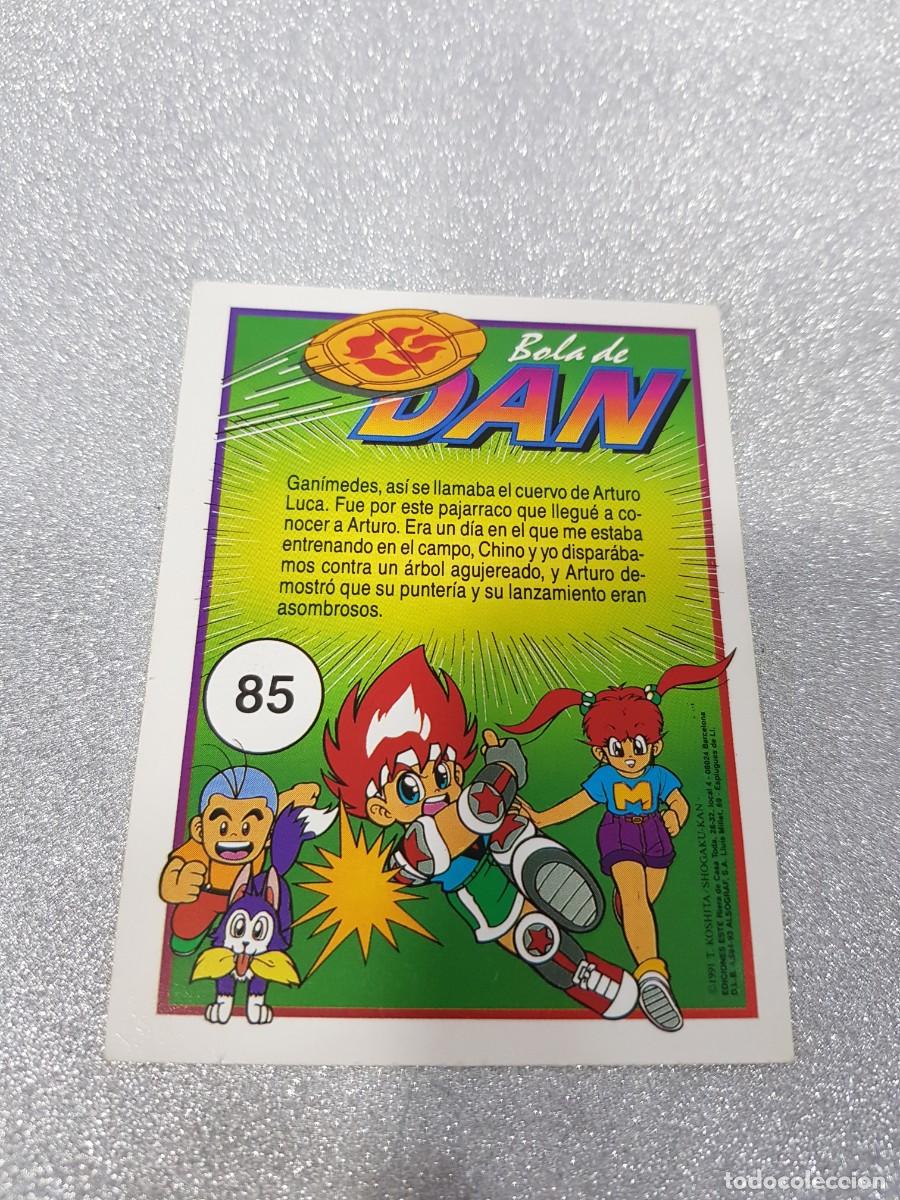Trading cards: Carta Bola de Dan Ediciones Este 1991 N&ordm; 85 - Foto 2