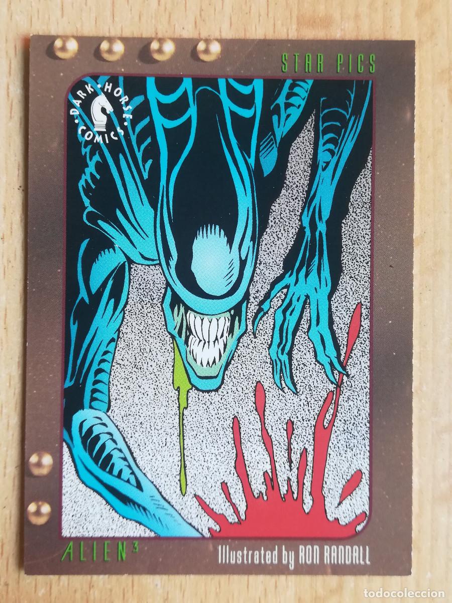 Trading Cards: Trading Card Alien 3 N&ordm; 79. Ilustrada por Ron Randall. Star Pics USA. Dark Horse Comics.