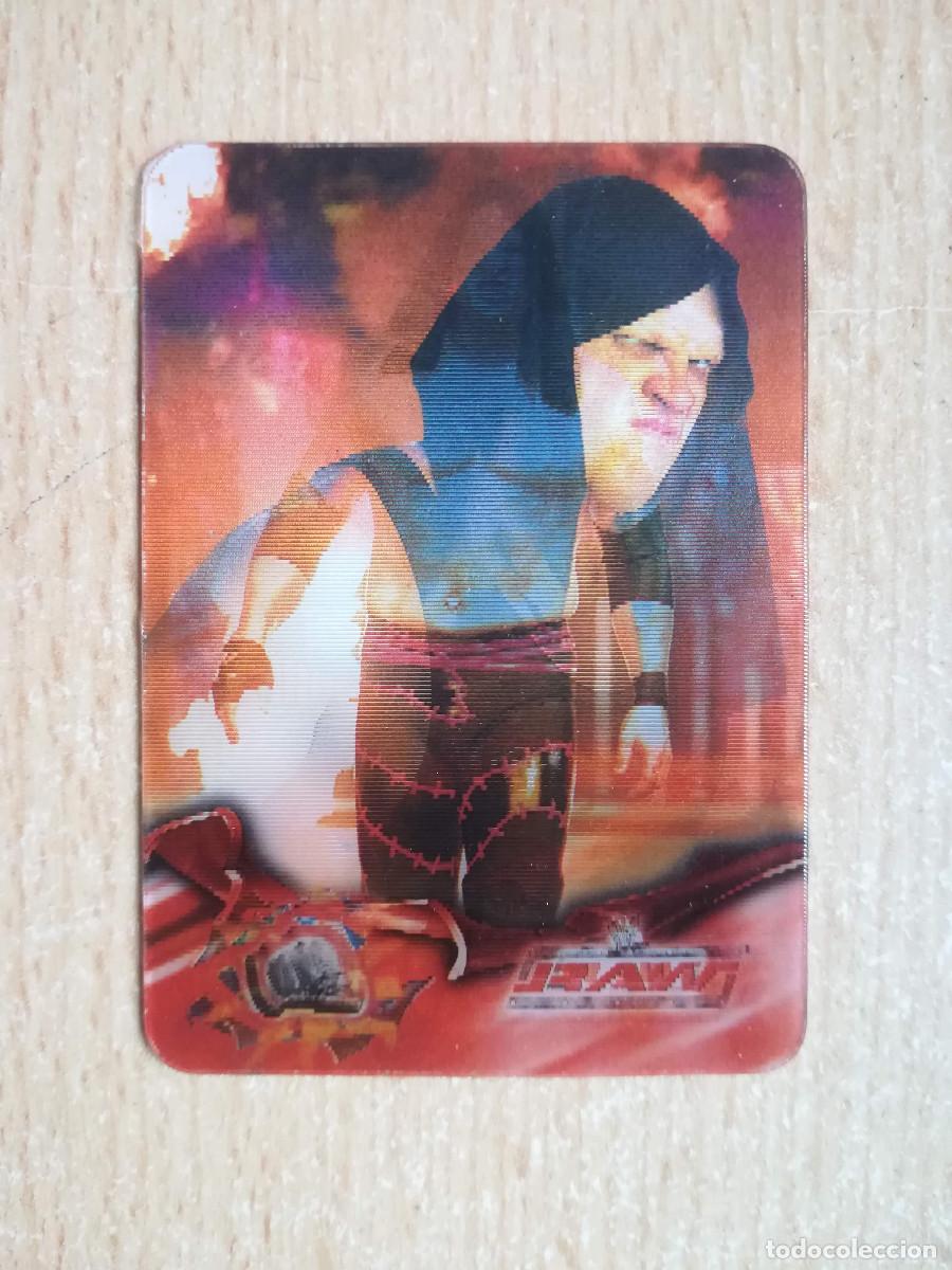 Trading cards: Trading Card Raw N&ordm; 043. Kane. Holograma Animotion WWE.