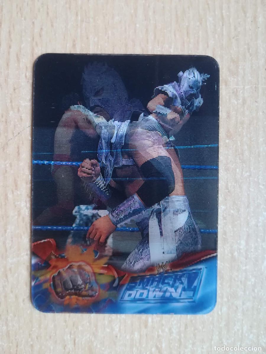 Trading cards: Trading Card Smack Down N&ordm; 092. Ultimo Dragon. Holograma Animotion WWE.