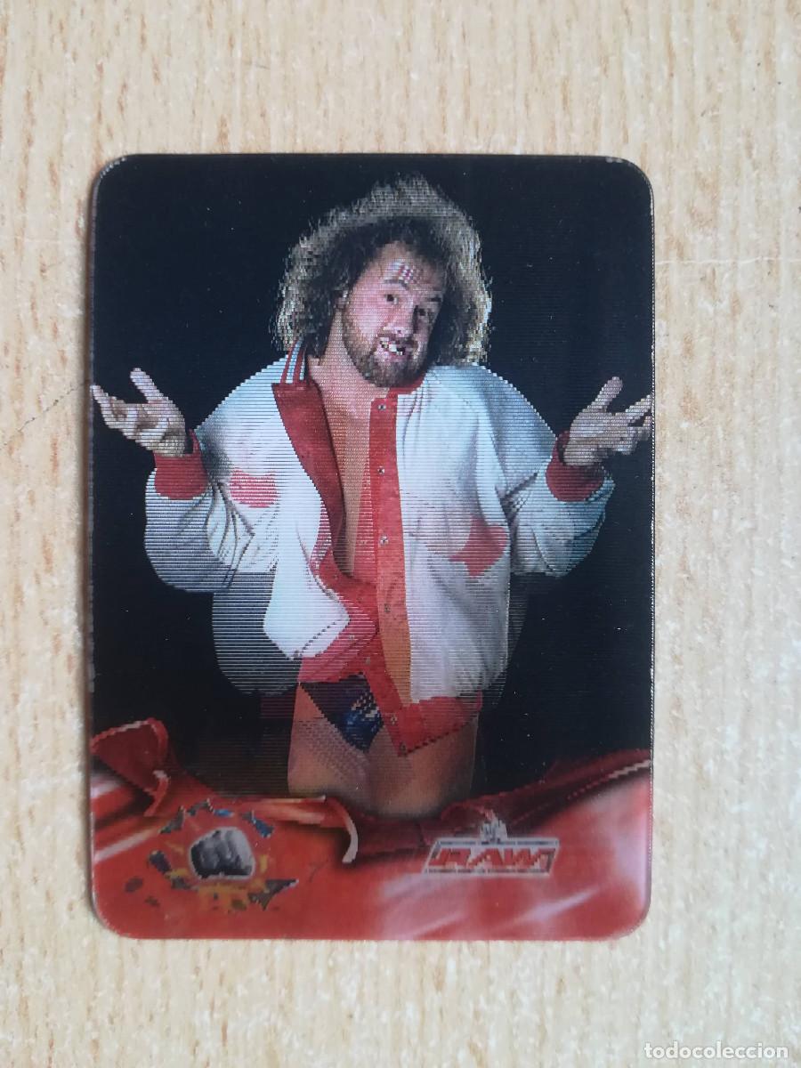 Trading cards: Trading Card Raw N&ordm; 026. Eugene. Holograma Animotion WWE.