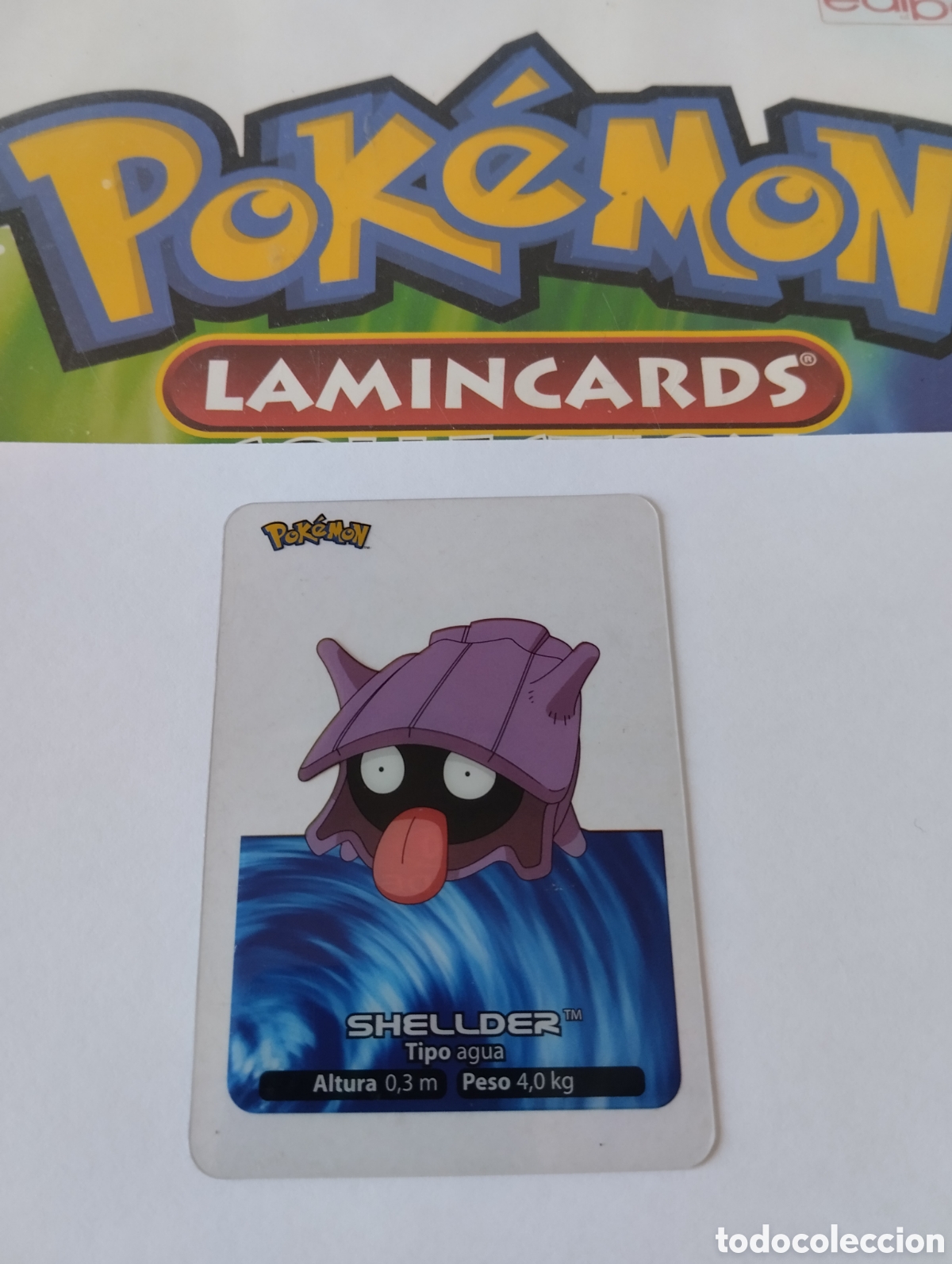 Trading cards: CARTA POK&Eacute;MON LAMINCARDS N&deg;90 SHELLDER - Foto 1